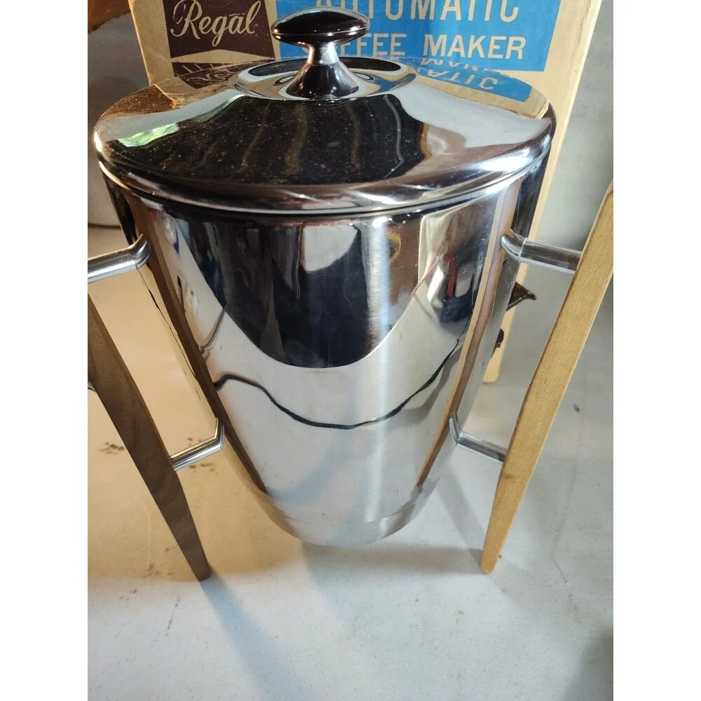 Regal Automatic Coffee Maker 10 To 30 Cups Stainless Steel Original Box (1075)